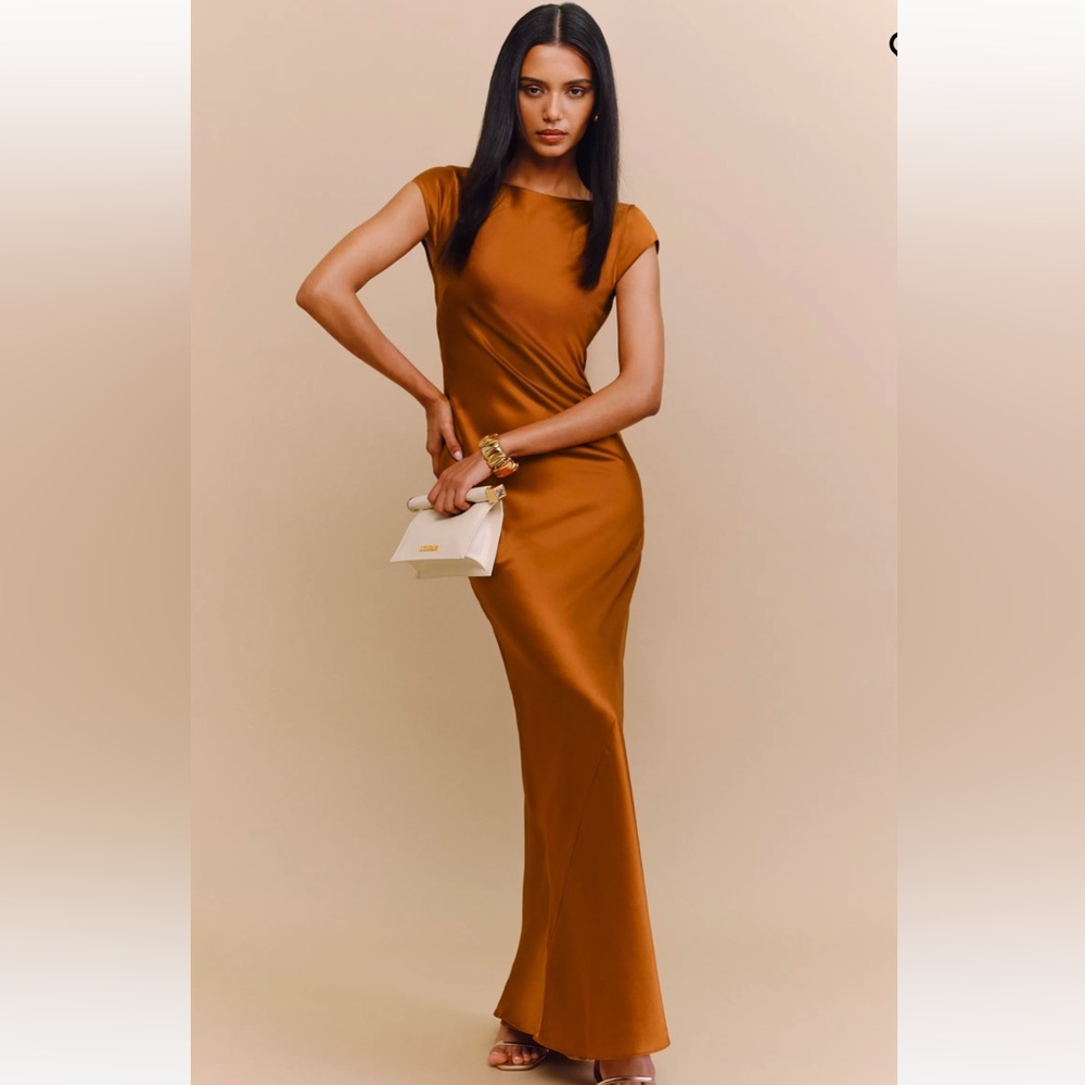 Elegant silk dress